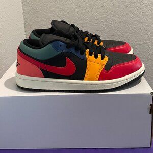 Nike Air Jordan 1 Low SE Black Multi - Color Women’s 7